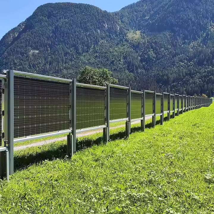 Suporte de cerca solar: estrutura e vantagens