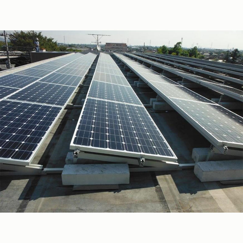 Sistemas de montagem solar para telhados planos: soluções projetadas para instalações solares confiáveis ​​e de alto rendimento.